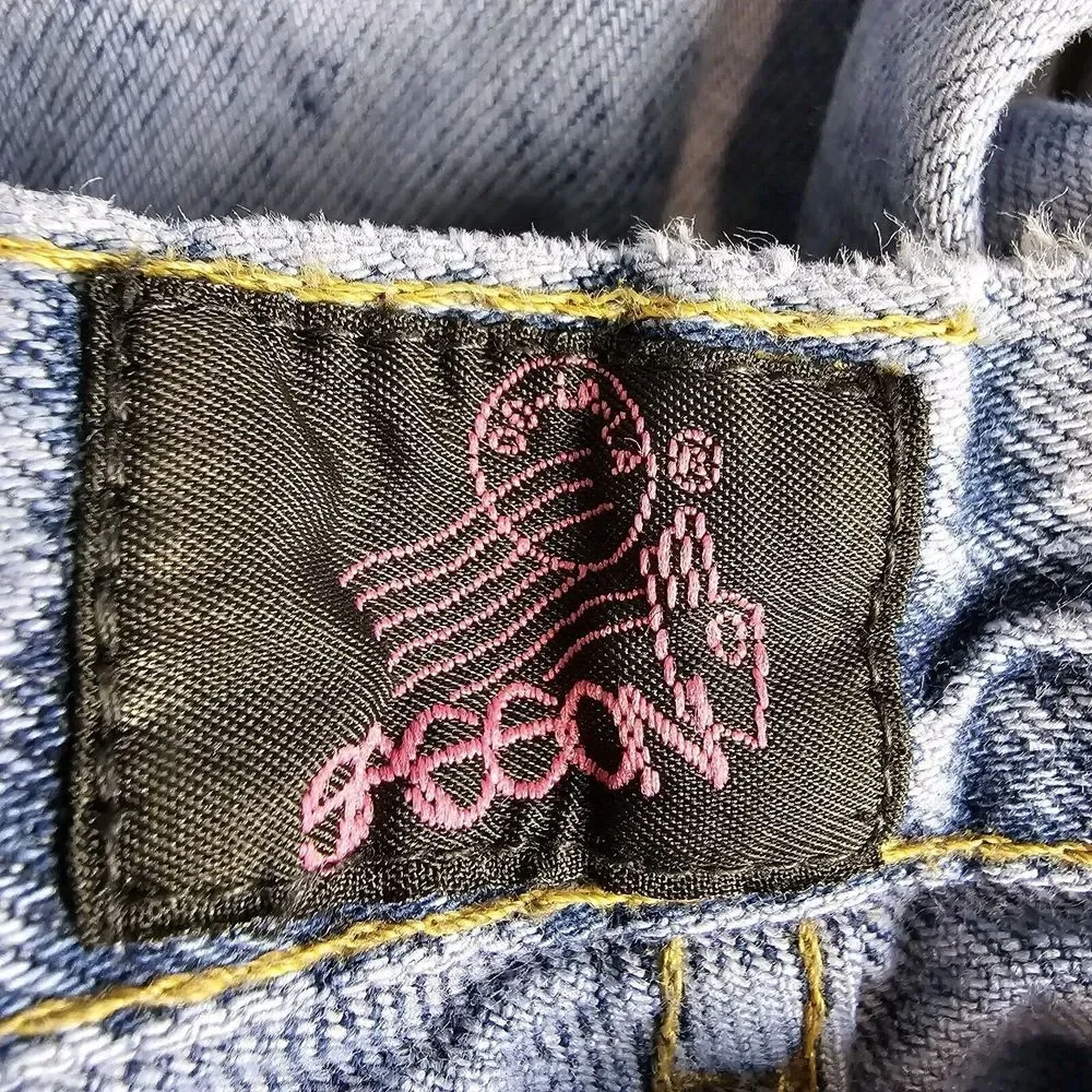 Vintage Sasson‎ Jeans Size 6 Button Fly High Rise Tapered Mom Skater Acid Wash